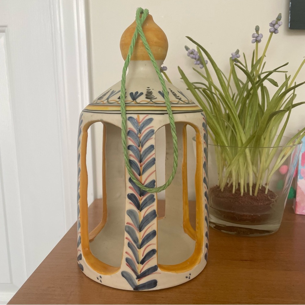 Vintage Large talavera candle holder - Picture 2 of 10